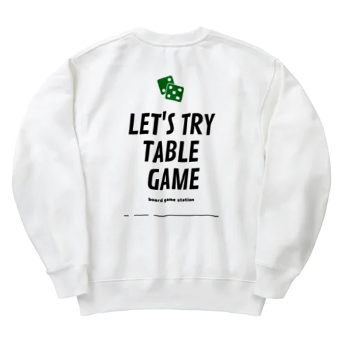 ボードゲームステーショングッズ Heavyweight Crew Neck Sweatshirt