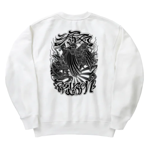 CROW  Heavyweight Crew Neck Sweatshirt