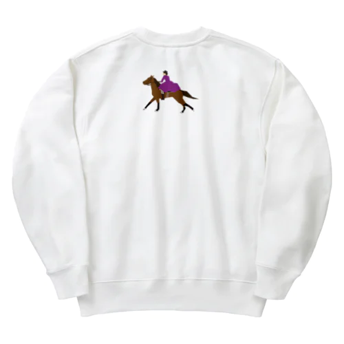 乗馬キャンター／駆け足_ Heavyweight Crew Neck Sweatshirt