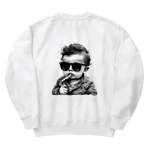 funky baby Heavyweight Crew Neck Sweatshirt