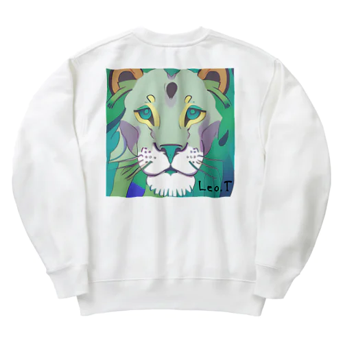 ライオンアート　Leo.T Heavyweight Crew Neck Sweatshirt