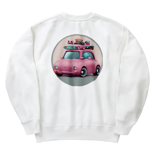 キュートな車💘 Heavyweight Crew Neck Sweatshirt