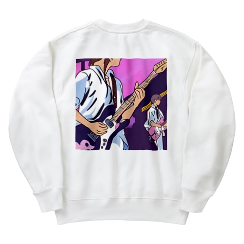 バンド・ざ・ギターいんフェス Heavyweight Crew Neck Sweatshirt
