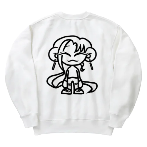 ちいちゃリュウ Heavyweight Crew Neck Sweatshirt