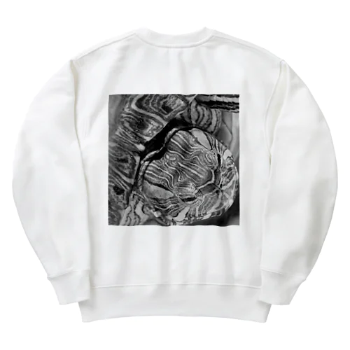 ミシシッピアカミミガメ Heavyweight Crew Neck Sweatshirt