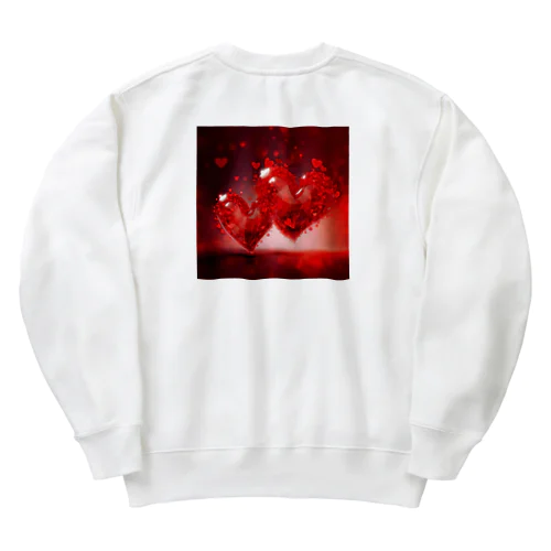 ハート #02 Heavyweight Crew Neck Sweatshirt