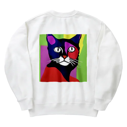 COLOR CAT Heavyweight Crew Neck Sweatshirt