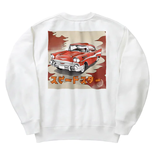 暴れん坊のスピードスター Heavyweight Crew Neck Sweatshirt