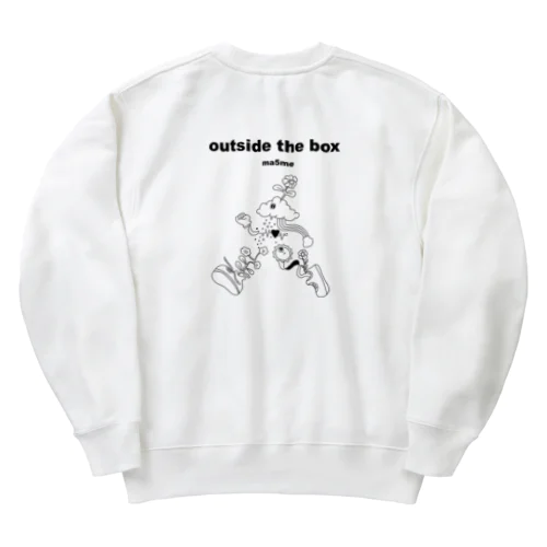 outside the box Heavyweight Crew Neck Sweatshirt