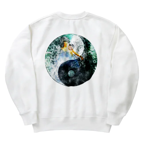 MUNEクン アート 表裏プリント ヘビーウェイトスウェット 018 Heavyweight Crew Neck Sweatshirt