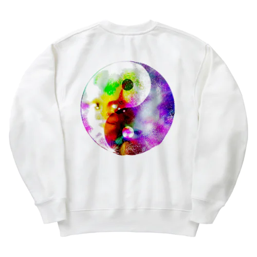 MUNEクン アート 表裏プリント ヘビーウェイトスウェット 075 Heavyweight Crew Neck Sweatshirt