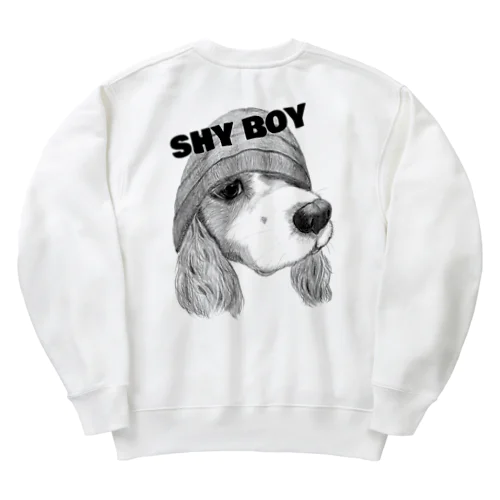 SHY BOY Heavyweight Crew Neck Sweatshirt