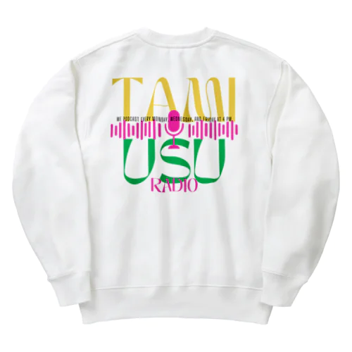 おしゃれ風たみうす Heavyweight Crew Neck Sweatshirt