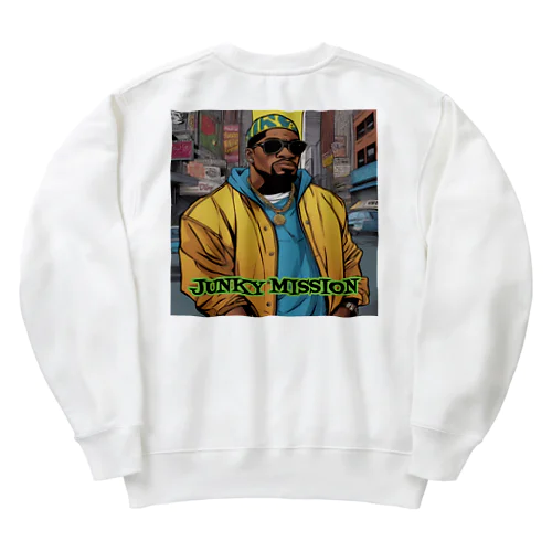 junky mission collection Heavyweight Crew Neck Sweatshirt