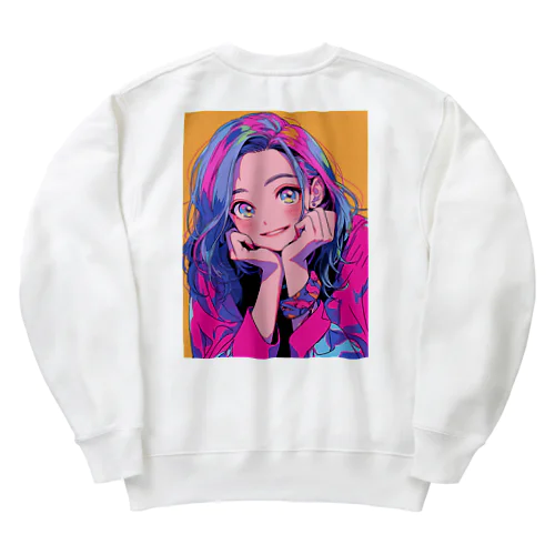 オシャレな女の子 Heavyweight Crew Neck Sweatshirt