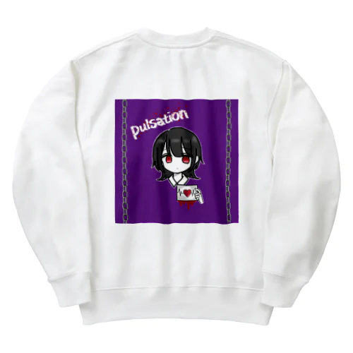 脈拍 Heavyweight Crew Neck Sweatshirt