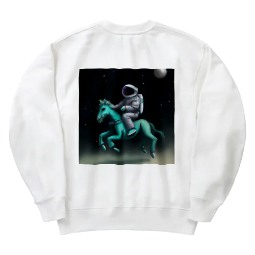 unknown astronaut Heavyweight Crew Neck Sweatshirt