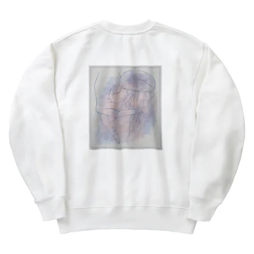 触れたい、薄明。 Heavyweight Crew Neck Sweatshirt