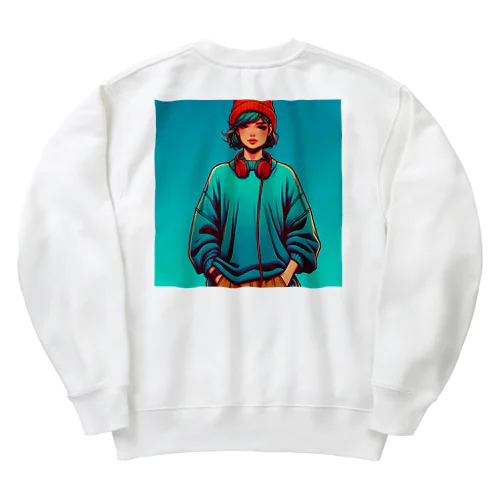 HIPHOP GIRL Heavyweight Crew Neck Sweatshirt