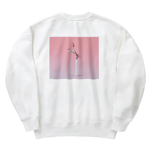 3月『桜』 Heavyweight Crew Neck Sweatshirt