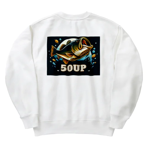 50upバス Heavyweight Crew Neck Sweatshirt