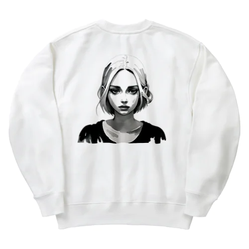 インクGirl Heavyweight Crew Neck Sweatshirt