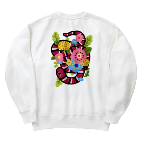 花と蛇 Heavyweight Crew Neck Sweatshirt