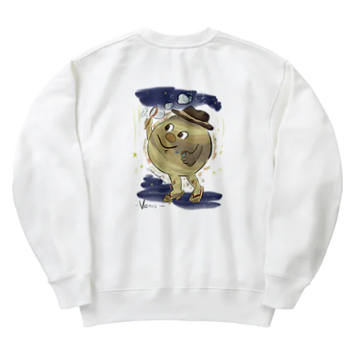 金星くん Heavyweight Crew Neck Sweatshirt