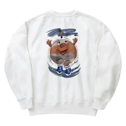 火星くん Heavyweight Crew Neck Sweatshirt