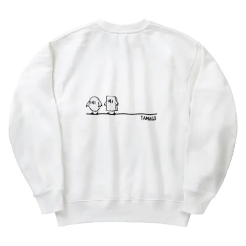 ひよこＴシャツ Heavyweight Crew Neck Sweatshirt