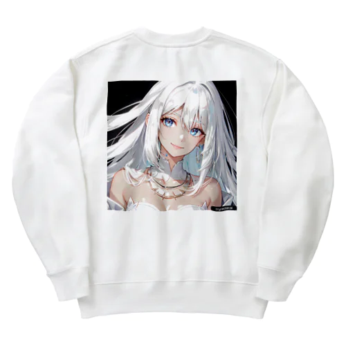 オリジナル　女の子 Heavyweight Crew Neck Sweatshirt