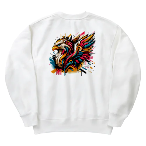 🦅グラフティ グリフォン🦅 Heavyweight Crew Neck Sweatshirt