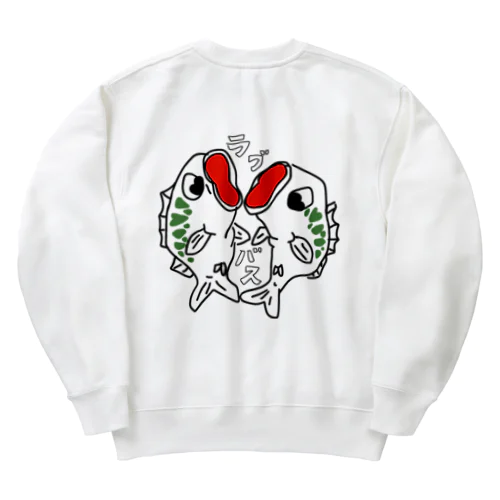 ブラックバス　ラブバス Heavyweight Crew Neck Sweatshirt