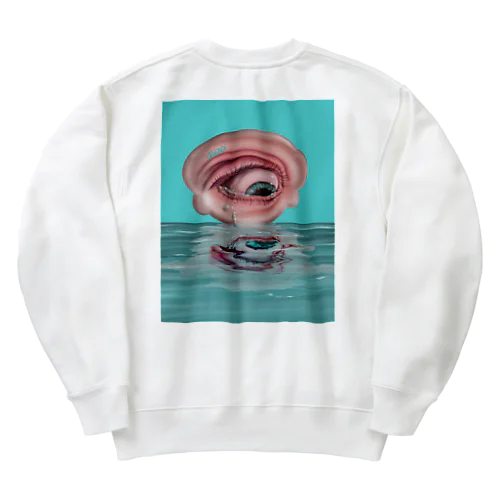  「 Self medication 」 Heavyweight Crew Neck Sweatshirt