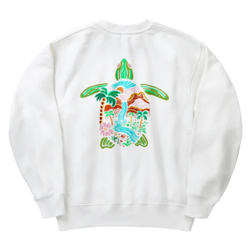 Pura vida Heavyweight Crew Neck Sweatshirt