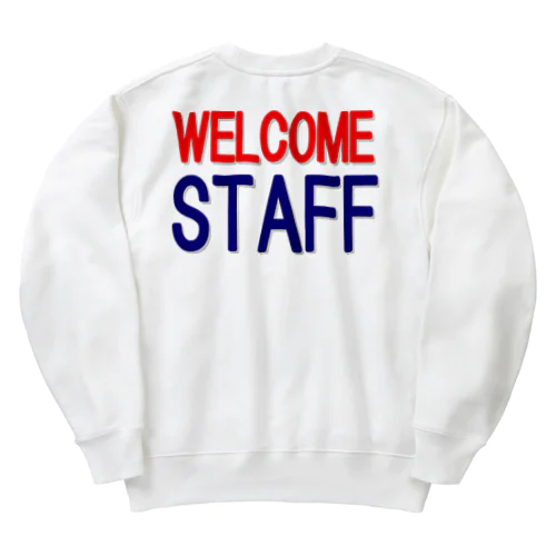 WELCOME STAFF ヘビーウェイトスウェット