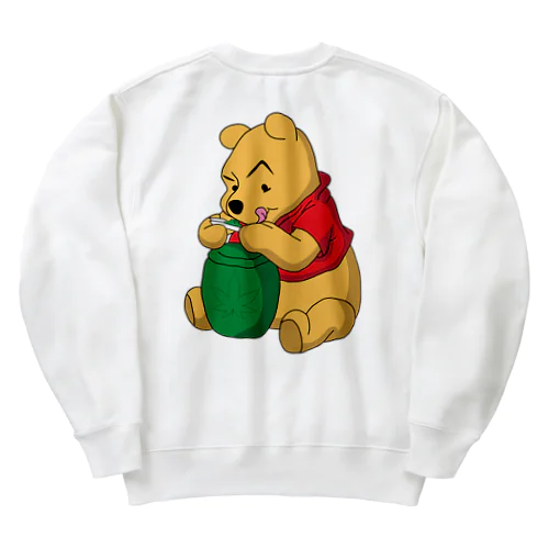 Poohさん Heavyweight Crew Neck Sweatshirt