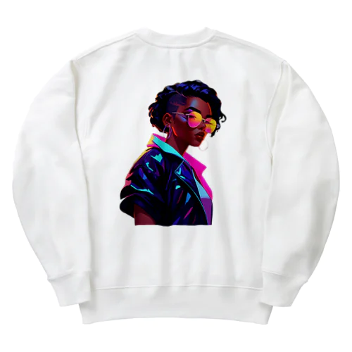 City girl Heavyweight Crew Neck Sweatshirt