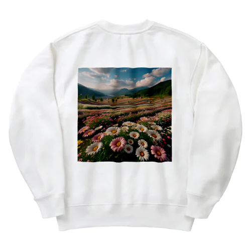 デイジーフラワー Heavyweight Crew Neck Sweatshirt