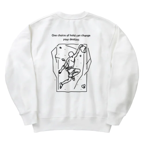 その一手で運命が変わる Heavyweight Crew Neck Sweatshirt