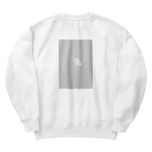 カスミソウ Heavyweight Crew Neck Sweatshirt