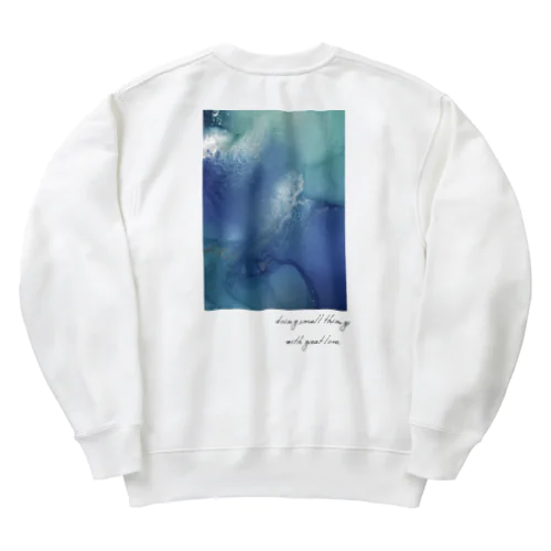 海(文字入り) Heavyweight Crew Neck Sweatshirt