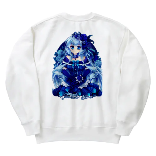 イノセントブルー（For Backprint） Heavyweight Crew Neck Sweatshirt