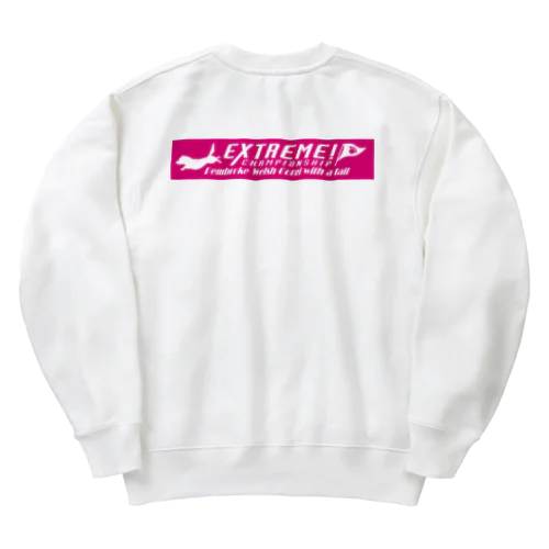 エクストリーム×ウェルシュコーギー・ペンブローク（しっぽつき） Heavyweight Crew Neck Sweatshirt