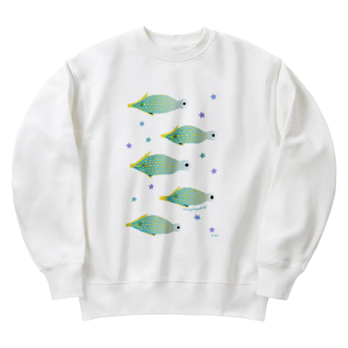 テングカワハギ Heavyweight Crew Neck Sweatshirt