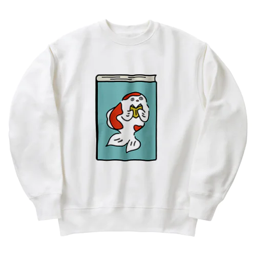 読書金魚 Heavyweight Crew Neck Sweatshirt