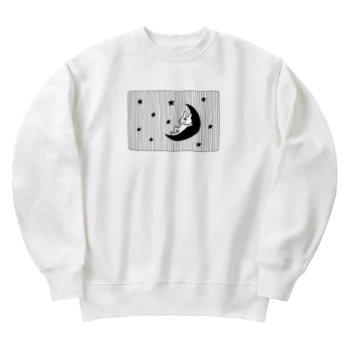 夜 Heavyweight Crew Neck Sweatshirt