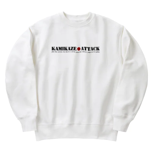 KAMIKAZE Heavyweight Crew Neck Sweatshirt