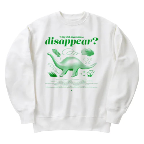 Brachiosaurus Heavyweight Crew Neck Sweatshirt