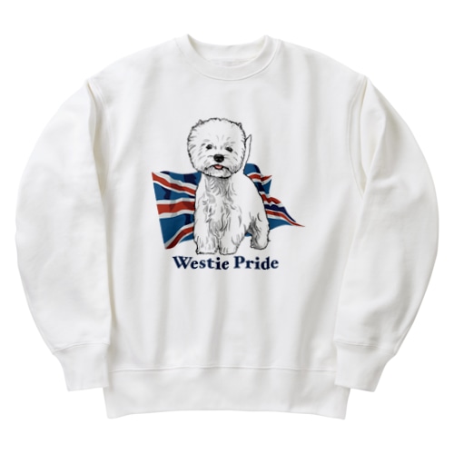 Westie Pride Heavyweight Crew Neck Sweatshirt